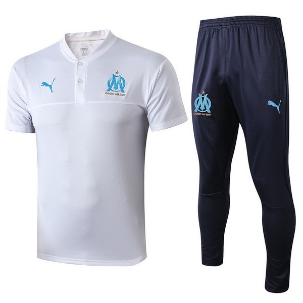 Replicas Polo Marsella Conjunto Completo 2019/20 Blanco